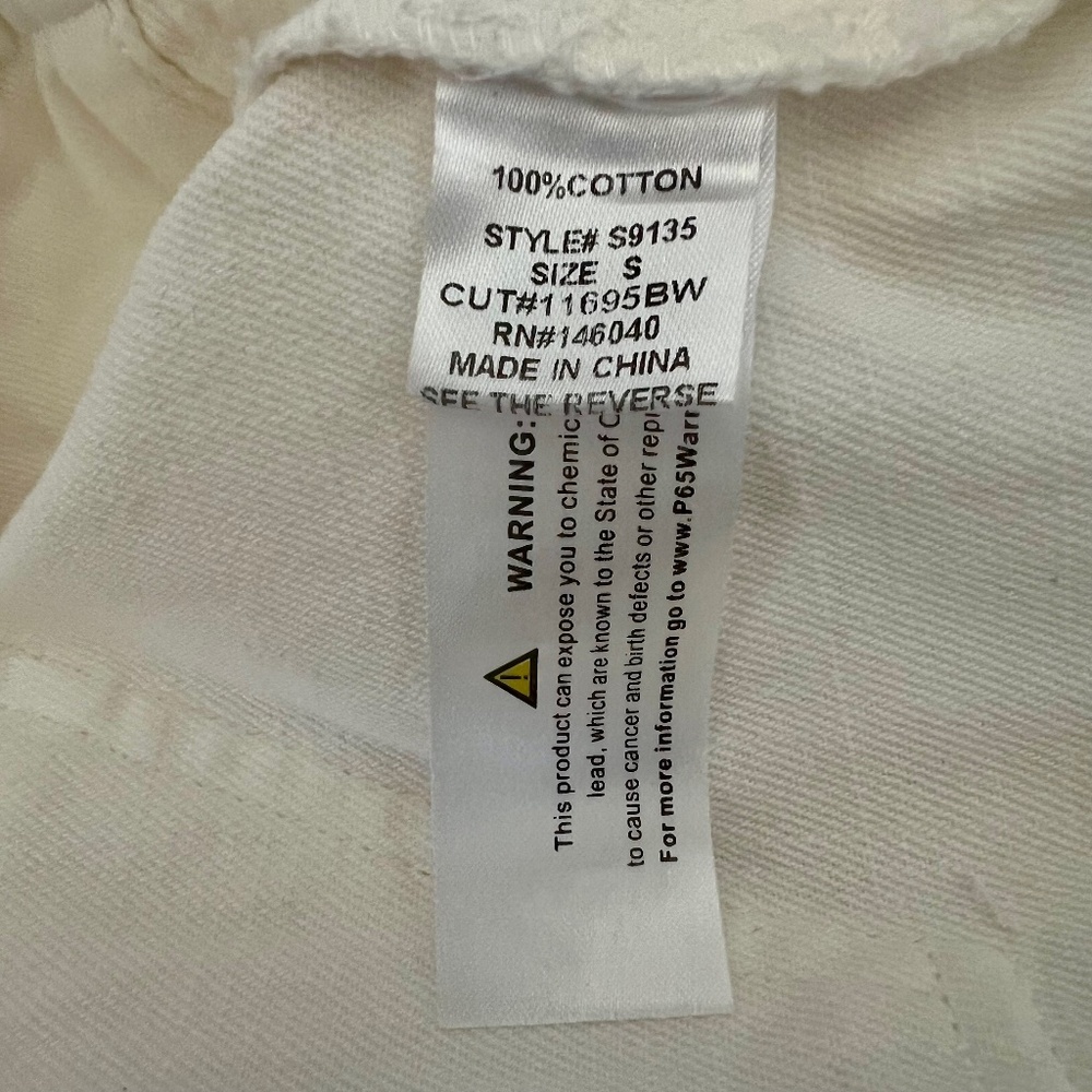 Signature 8 White Denim Overalls - Picture 14 of 15